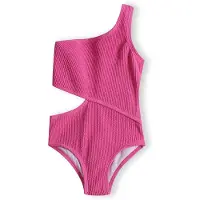 MINOTI Maillot de bain rose néon