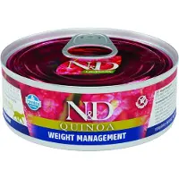 Farmina Boîte Quinoa Gestion Du Poids 24x80g Nourriture Pour Chats
