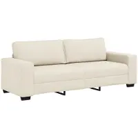 vidaXL Canapé 3 places 180 cm en lin