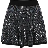Faina Jupe 'Fashion Look' bleu / vert clair / noir / argent