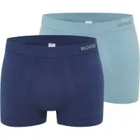 Sloggi Boxers 'GO' bleu clair / bleu foncé