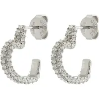 GUESS Boucles d'oreilles argent / transparent
