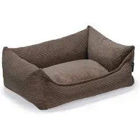 Beeztees Panier Orthopédique pour Chiens Veo - Mocha - 60 x 40 cm