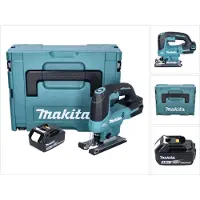 Makita DJV184F1J Scie sauteuse sans fil 18V Brushless + 1x Batterie 3,0Ah + Coffret Makpac - sans chargeur