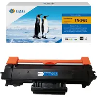 G&G Toner neuf de Büroring, remplace Brother TN-2420, environ 3 000 pages, noir