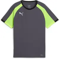 Puma T-Shirt fonctionnel 'IndividualLIGA' graphite / citron vert / noir
