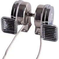 Marco Chromed Double Horn Argenté