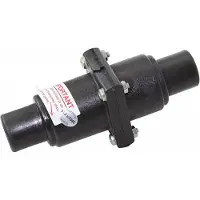 Whale Inline Check Valve Noir
