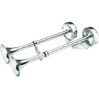 VETUS Double Electric Marine Horn 24v Argenté