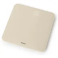 Brabantia ReNew Scale 1006262, Jusqu'à 180 kg, 4 piles AAA incluses, Arrêt automatique, Beige