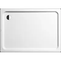 Kaldewei Duschplan XXL receveur de douche acier émaillé rectangulaire 100x140x6.5cm support en polystyrène blanc 432748040001