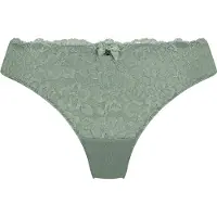 Hunkemoller String 'Marine' olive