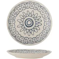 Creative Collection Assiettes en érable Ø20cm bleu lot de 6 pièces