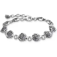 Thomas Sabo Armband Midnight Rose Silber