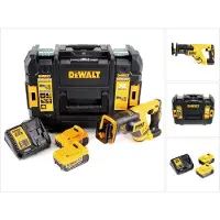 DeWalt DCS 367 M2 Scie sabre sans fil 18V brushless + Coffret de transport TSTAK + 2x Batteries 4,0 Ah + Chargeur