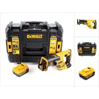 DeWalt DCS 367 NT Scie sabre sans fil 18V brushless + Coffret de transport TSTAK + 1x Batterie 4,0 Ah - sans Chargeur