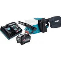 Makita BS 001 GT101 Ponceuse à bande sans fil 40 V max. 76 x 533 mm Brushless + 1x batterie 5,0 Ah + chargeur