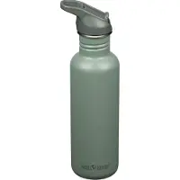 Klean Kanteen Classic Water Bottle 1011196 Sea Spray, Flip Seal Sport Cap, bouteille, 800 ml