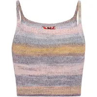 Mymo Tops en tricot 'Back To School' marine / bleu fumé / orange / rose pastel