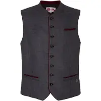 Spieth & Wensky Gilet folklorique graphite