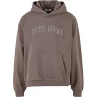 DEF Trust Issues Hoodie Marron XL Homme