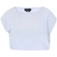 Faina Tops en tricot 'Fashion Look' bleu clair
