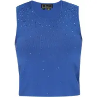 Faina Tops en tricot bleu cobalt