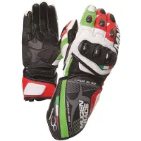 MUGENRACE Neptun Gants Blanc Rouge Vert Taille XS