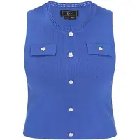 Faina Tops en tricot 'Fashion Look' bleu