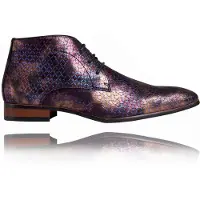 Lureaux Magenta High - - Chaussures élégantes et colorées avec ou sans motif - pour hommes