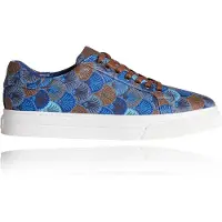 Lureaux Blue Blazing Sneakers - - Chaussures élégantes et colorées avec ou sans motif - pour hommes