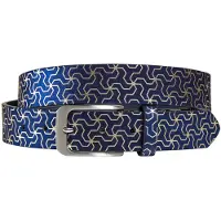 Lureaux Blue Majesty (Ceinture) - - Ceinture colorée - Ceinture de designer avec ou sans motif - pour hommes