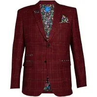 Lureaux Gentleman Red - Colbert - - Chaussures élégantes et colorées avec ou sans motif - pour hommes