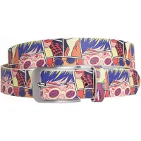 Lureaux Comics (Ceinture) - - Ceinture colorée - Ceinture de designer avec ou sans motif - pour hommes
