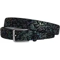 Lureaux Black Fusion (Ceinture) - - Ceinture colorée - Ceinture de designer avec ou sans motif - pour hommes