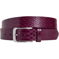 Lureaux Red LRX Signature (Ceinture) - - Ceinture colorée - Ceinture de designer avec ou sans motif - pour hommes