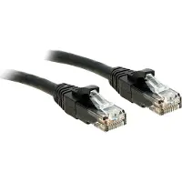 Lindy Patchkabel Cat6 U/UTP schwarz 0.30m