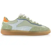 The Hoff Brand SL Baskets pour femmes The Hoff Brand Park, cuir, vert sauge, semelle intérieure amovible, Topp - Chaussures pour femmes Top Trends, vert, cuir/textile