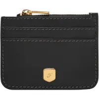 Fossil porte-cartes étui à clés Lennox Zip Card Case Black noir