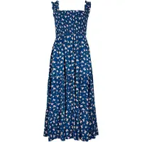 Apricot Robe bleu / rose