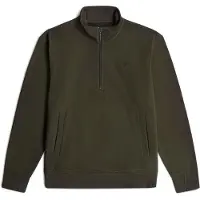 G-Star pour homme. D26305-D566-995 Sweat-shirt Nifous Half Zip vert (S), Le coton biologique, Durable