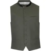 Marjo Gilet folklorique 'Wattendorf' olive / vert foncé
