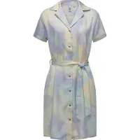 Ragwear Robe-chemise bleu clair / menthe / lavande / orange pastel