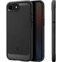 Spigen Coque Rugged Armor MagSafe Apple iPhone 17e / 16e - Matte Black