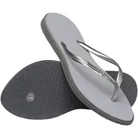Havaianas Tongs SLIM POINT femmes - Gris - 35 / 36