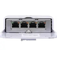 Ubiquiti Commutateur Gigabit Ethernet (10/100/1000) Ubiquiti NanoSwitch avec alimentation par Ethernet (PoE) Blanc