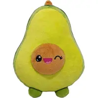 Joy toy Yummis figurine en peluche avocat 28 cm