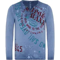 Cipo & Baxx T-Shirt bleu denim