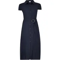 Apricot Robe-chemise marine