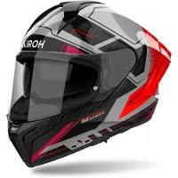 Airoh Matryx Rocket Rouge Fluo Brillant Casque Intégral Taille L
